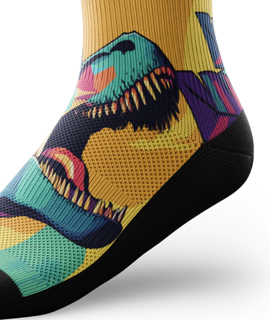 Prehistoric Knee High Compression Sock