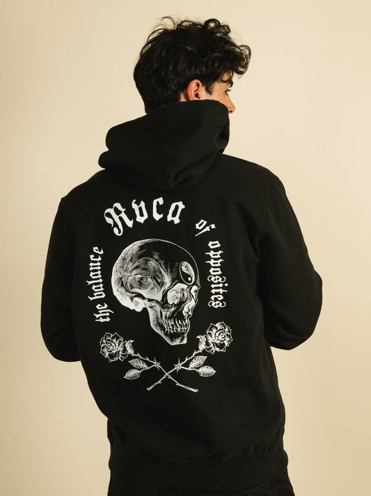 .Opposite Skulls Hoodie