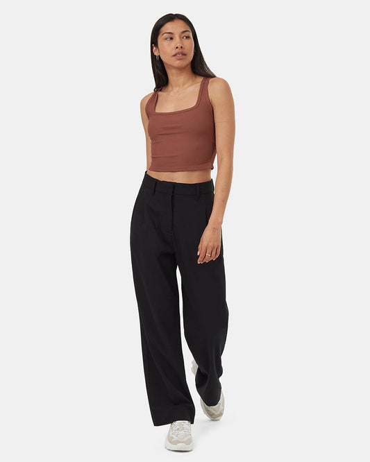 .TechRib Wide Strap Scoop Tank