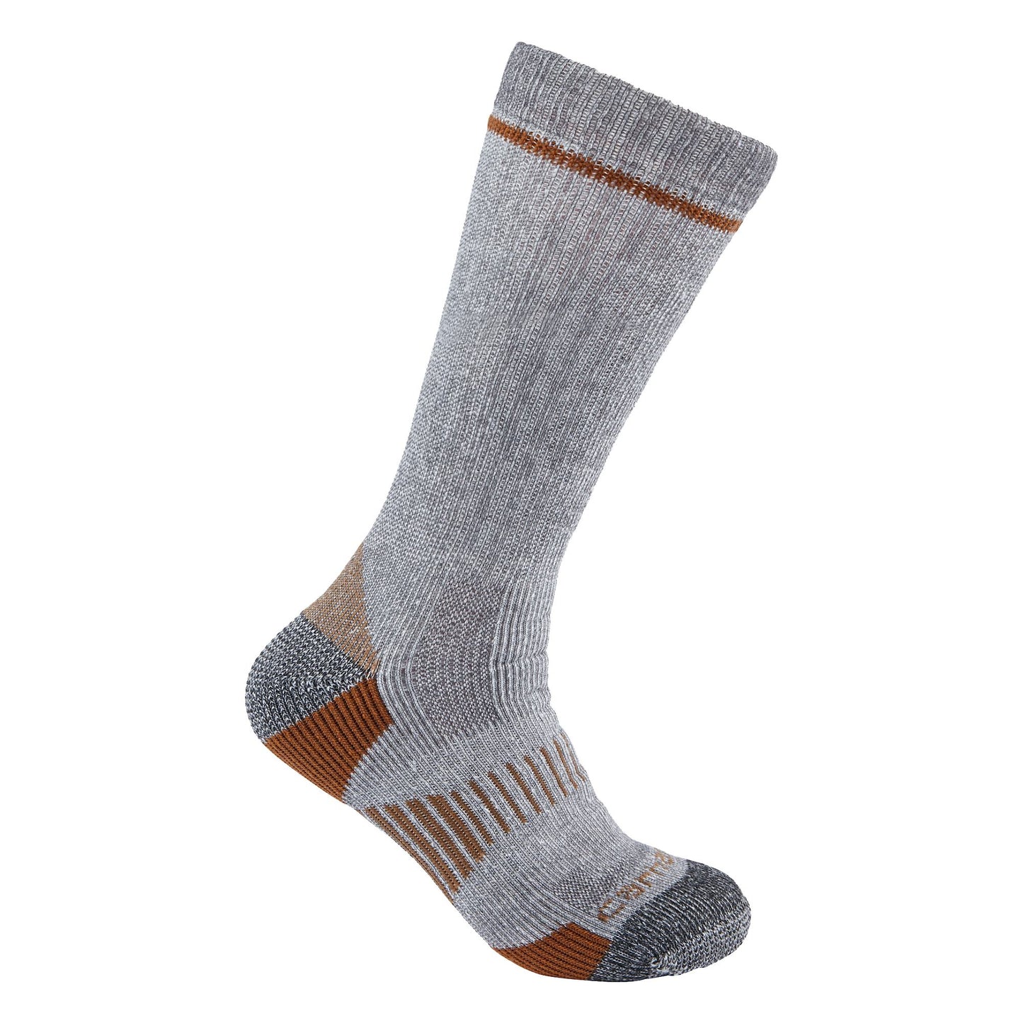 Mens - Midweight Synthetic-Wool Blend Boot Sock 2 Pack