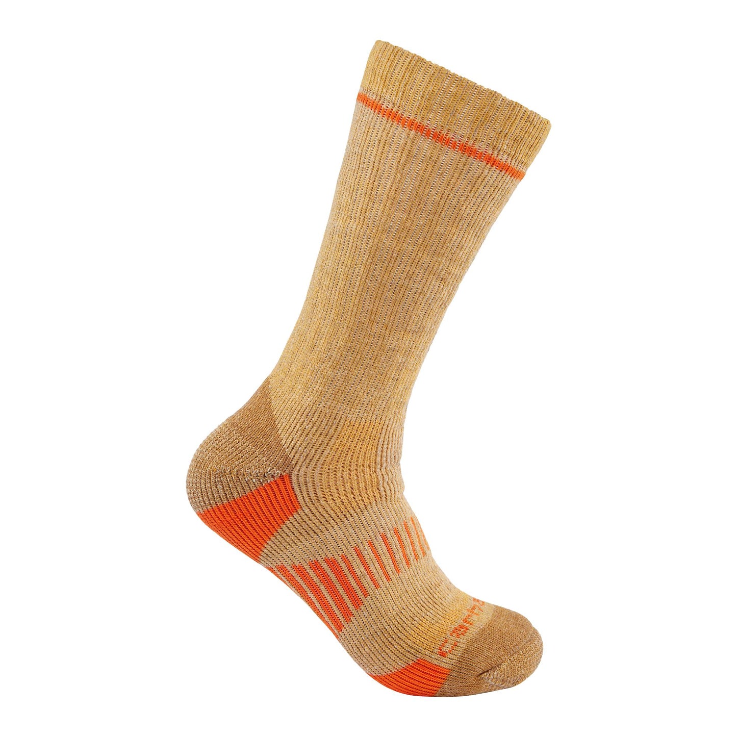 Mens - Midweight Synthetic-Wool Blend Boot Sock 2 Pack