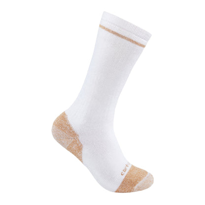 Mens - Midweight Cotton Blend Steel Toe Boot Sock 2 Pack