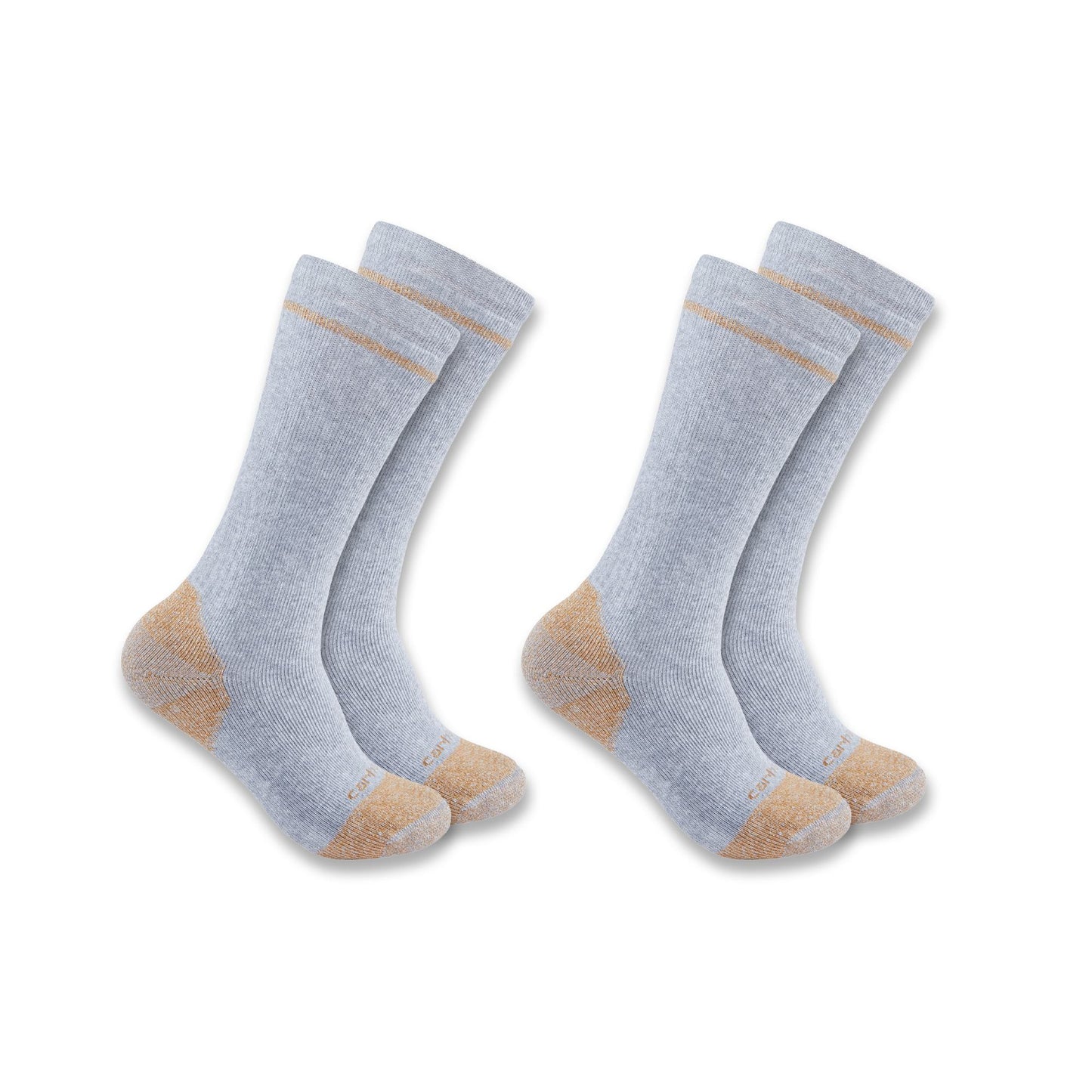 Mens - Midweight Cotton Blend Steel Toe Boot Sock 2 Pack