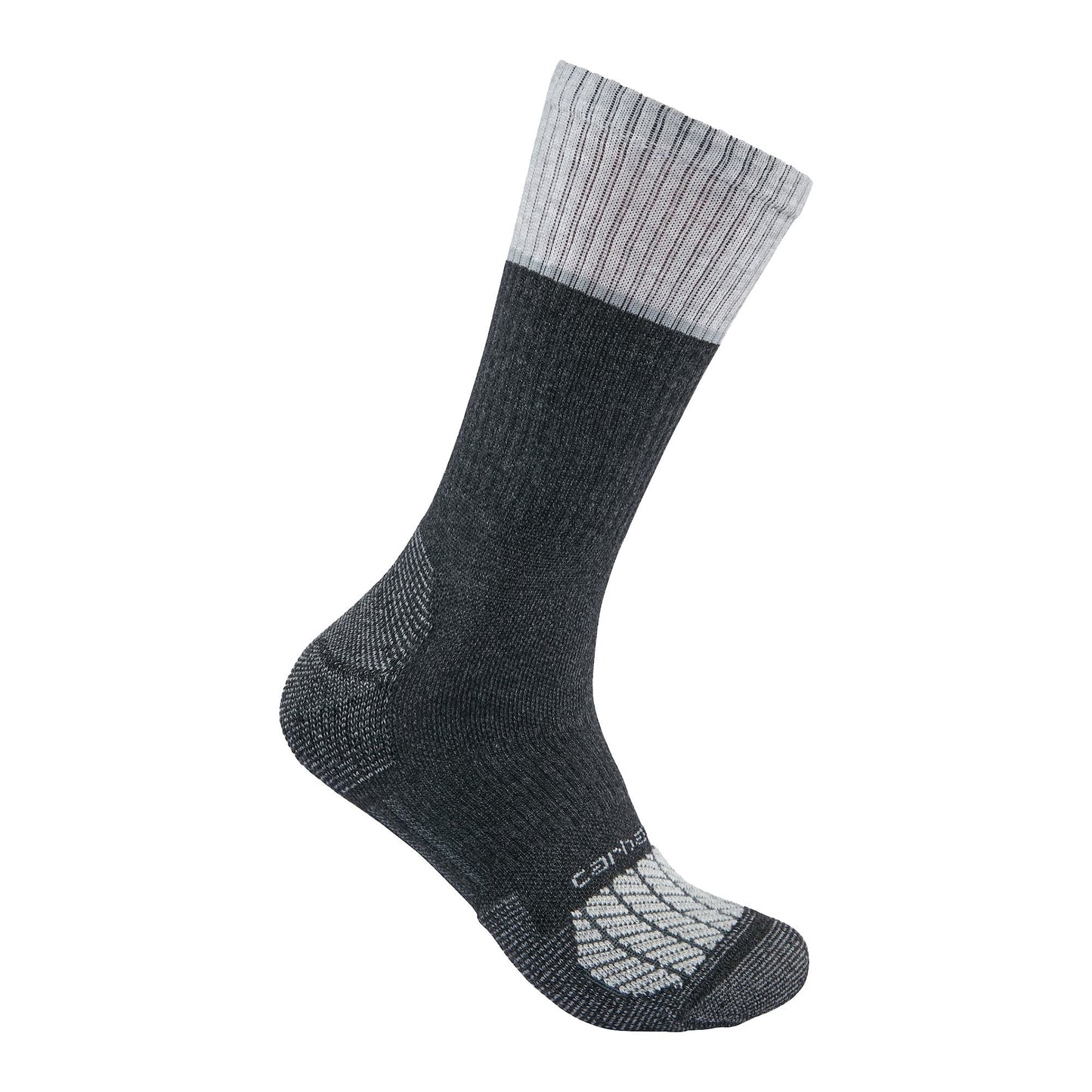 Mens - Force MW Steel Toe Crew Sock 2 Pack