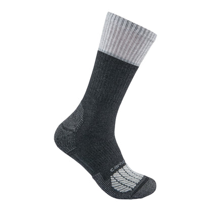 Mens - Force MW Steel Toe Crew Sock 2 Pack