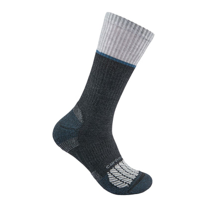 Mens - Force MW Steel Toe Crew Sock 2 Pack