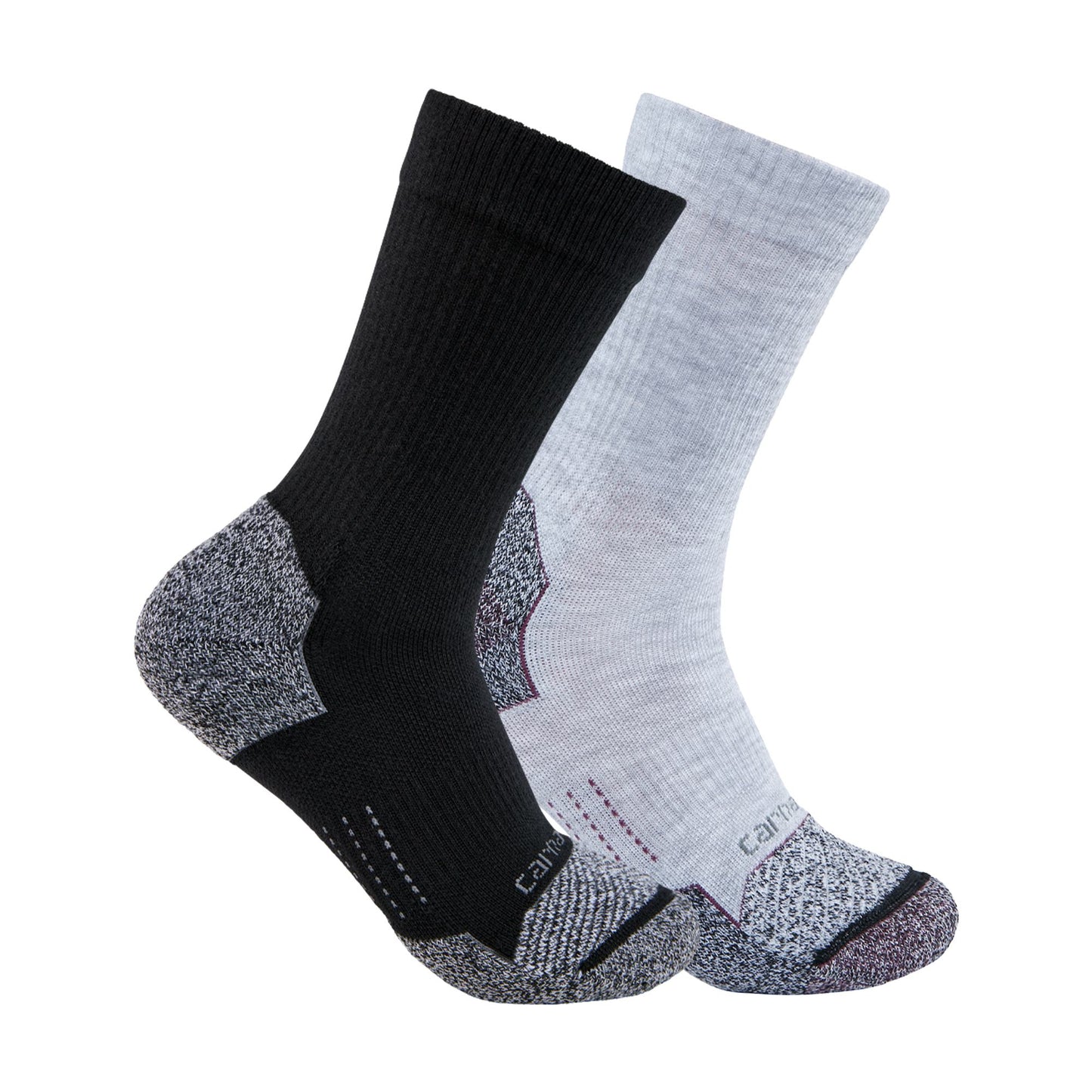 Womens - Force Midweight Crew Sock 2 Pack