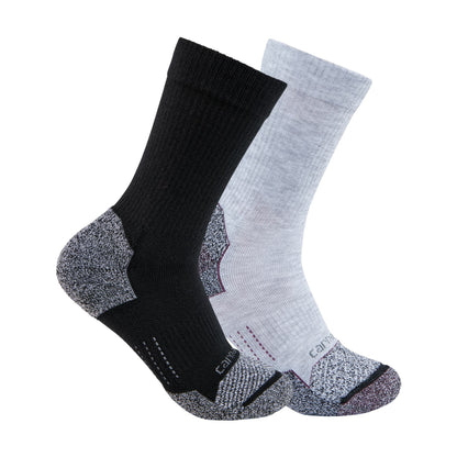 Womens - Force Midweight Crew Sock 2 Pack