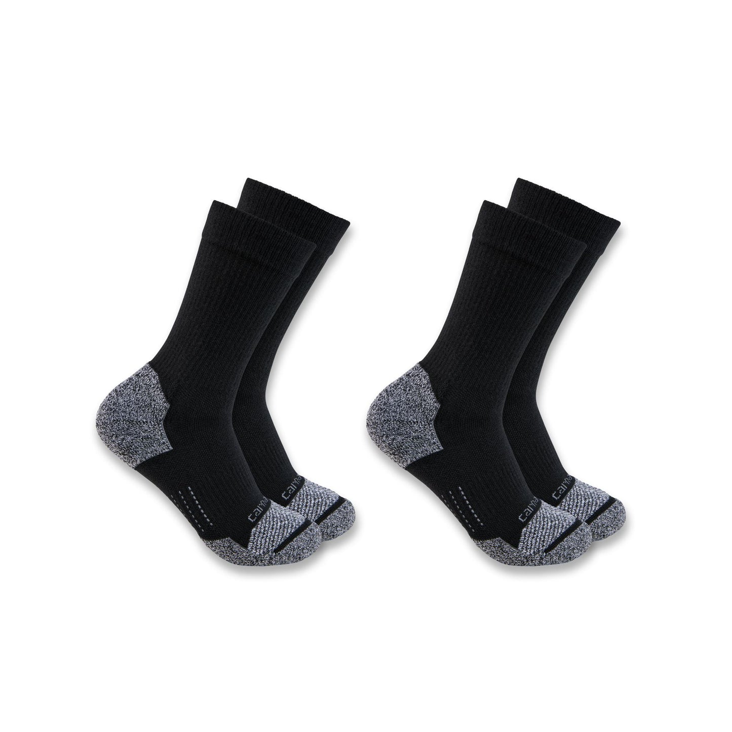 Womens - Force Midweight Crew Sock 2 Pack