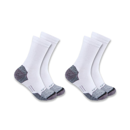 Womens - Force Midweight Crew Sock 2 Pack
