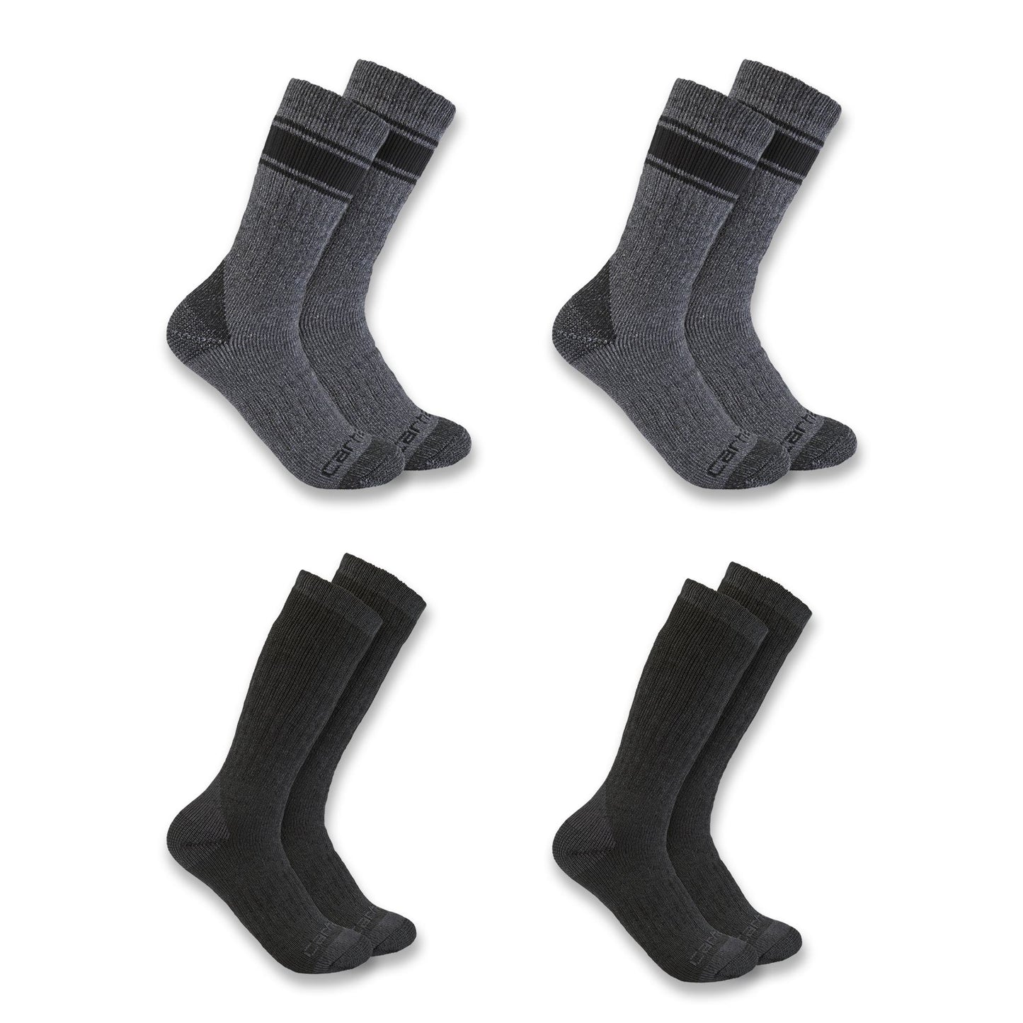 Mens - HW Crew Sock 4 Pack