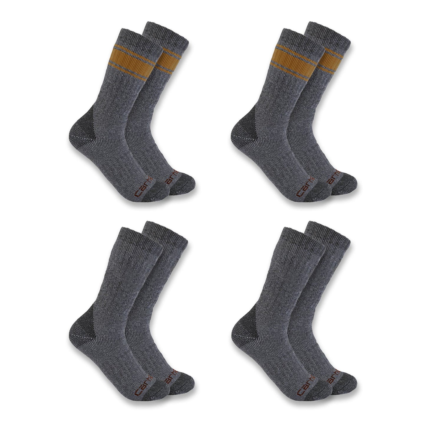 Mens - HW Crew Sock 4 Pack