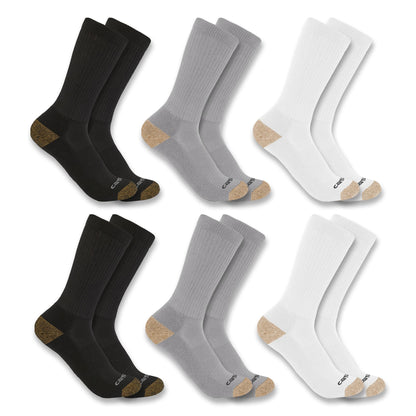 .Midweight Crew Sock 6 Pack