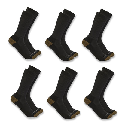 .Midweight Crew Sock 6 Pack