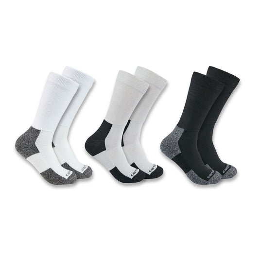 .LW Stretch Top Crew Sock 3 Pack