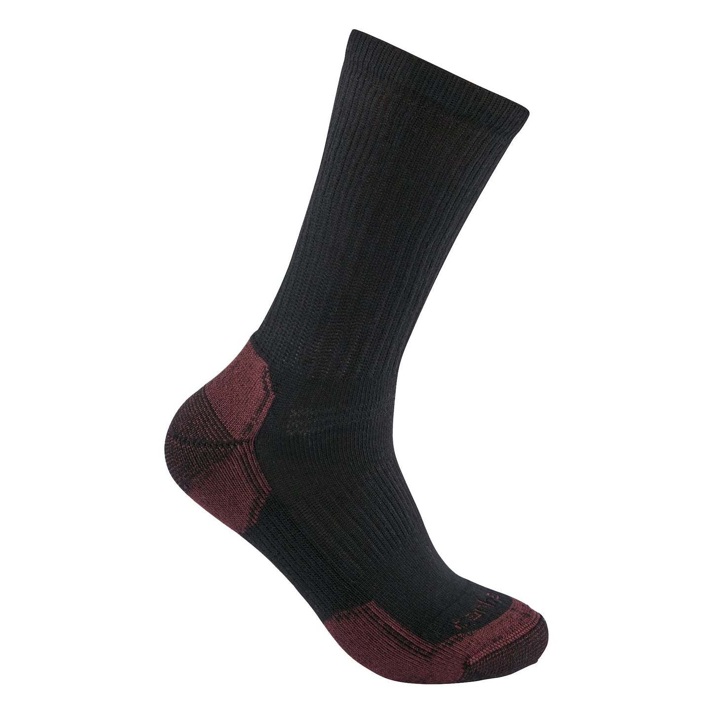 Womens - Midweight Cotton Blend Crew Sock 3 Pack