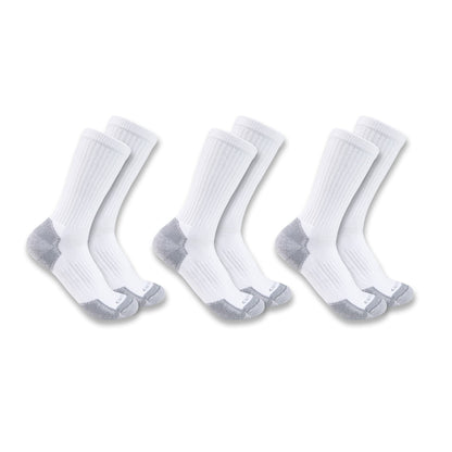 Mens - Midweight Cotton Blend Crew Sock 3 Pack