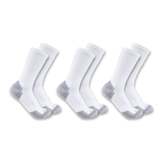 Mens - Midweight Cotton Blend Crew Sock 3 Pack