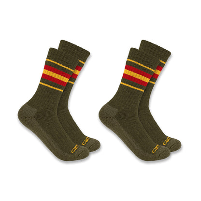 Womens - HW SWB Crew Sock 2 Pack