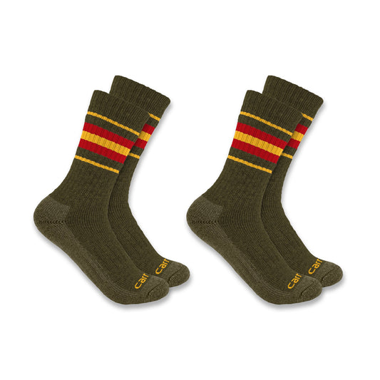 Womens - HW SWB Crew Sock 2 Pack