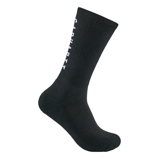 Mens - Force Midweight Logo Crew Sock 3 Pack