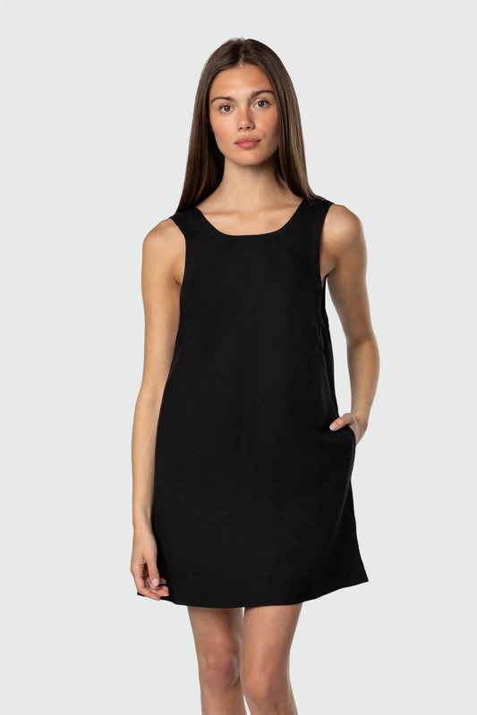 Scoop Back Mini Dress