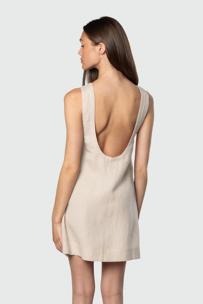Scoop Back Mini Dress