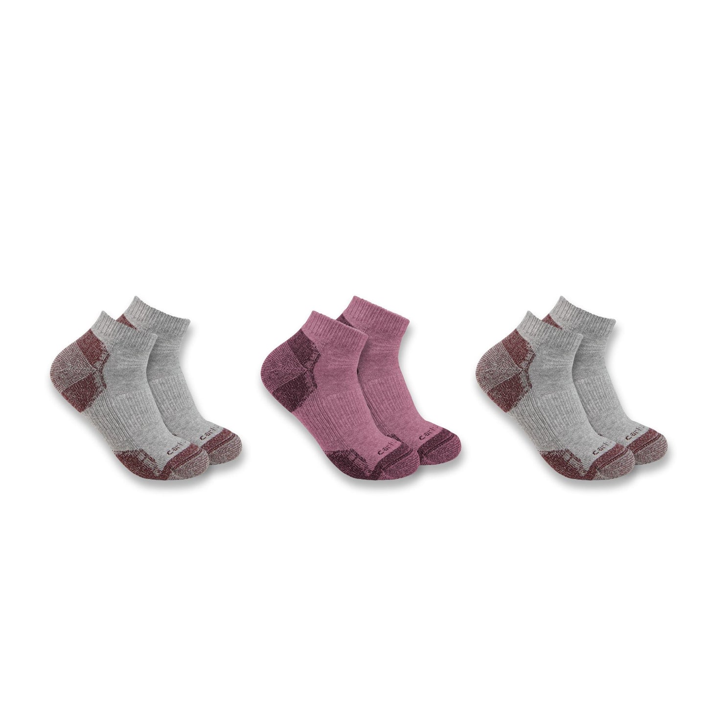 Womens - WA262 LW CB Quarter Sock 3 Pack