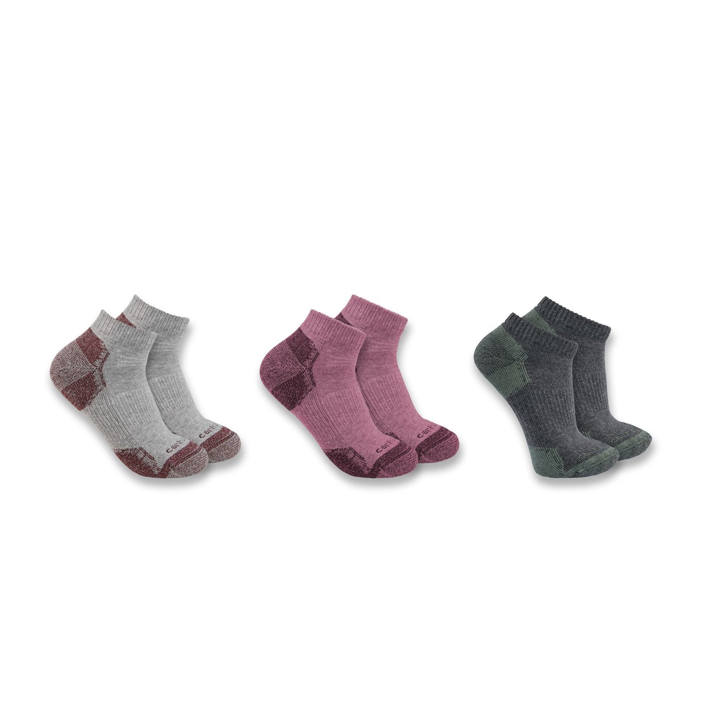 Womens - WA262 LW CB Quarter Sock 3 Pack