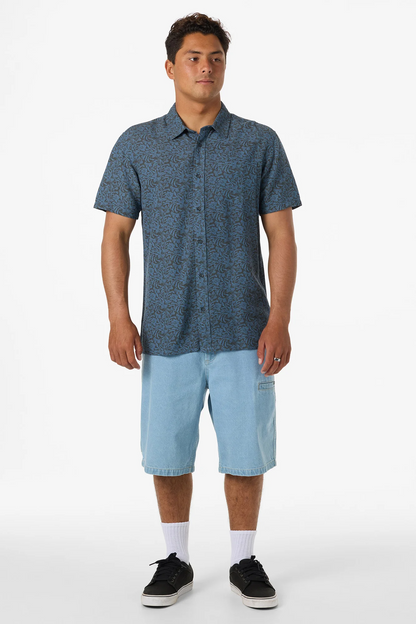 OG Print Standard Short Sleeve Woven Shirt