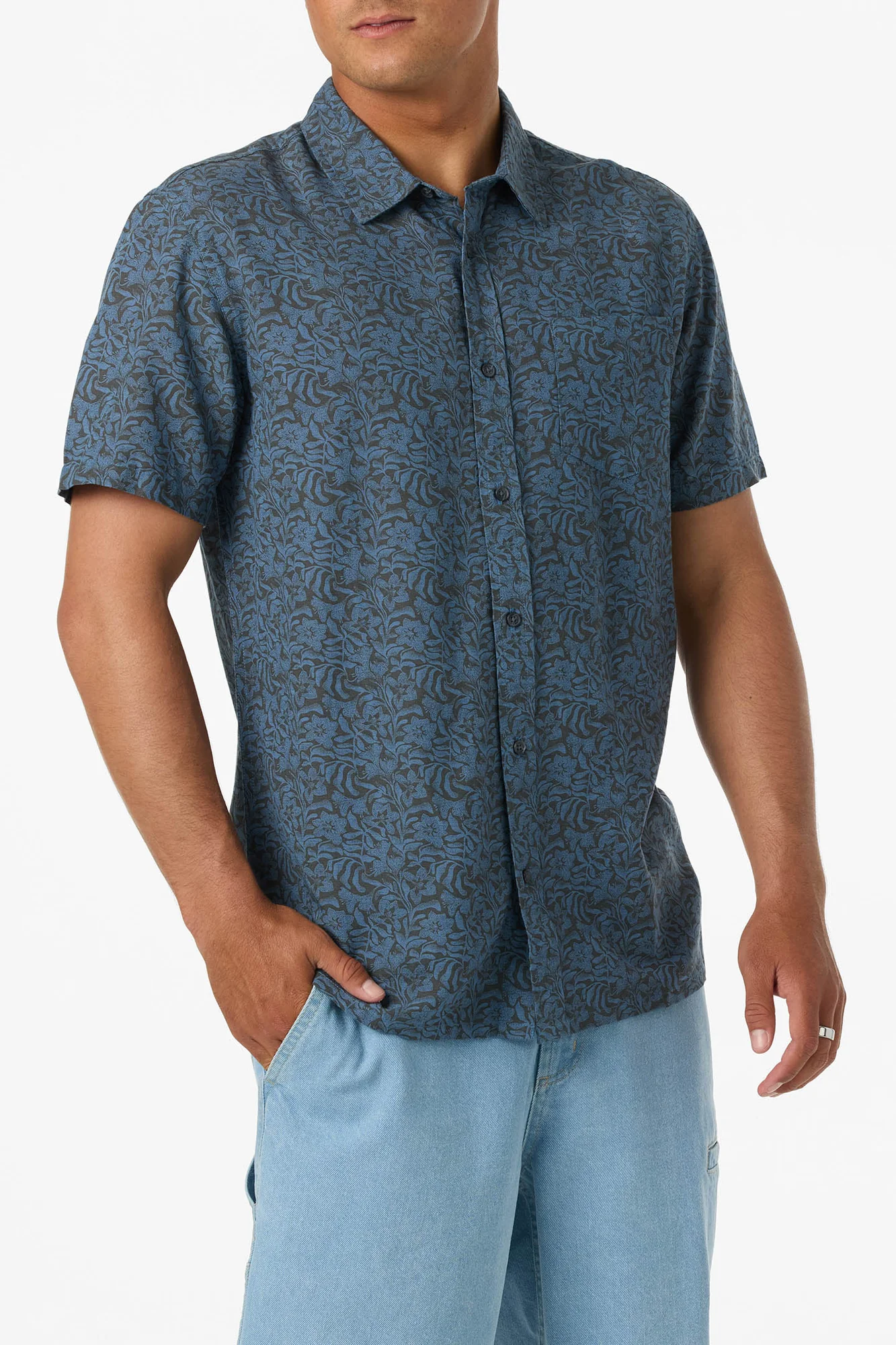 OG Print Standard Short Sleeve Woven Shirt