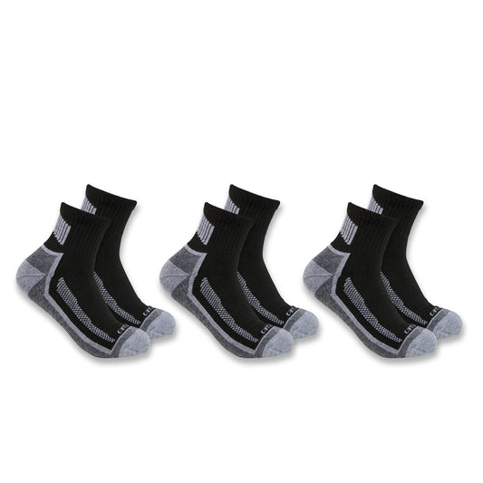 Mens - Force MW Quarter Sock 3 Pack
