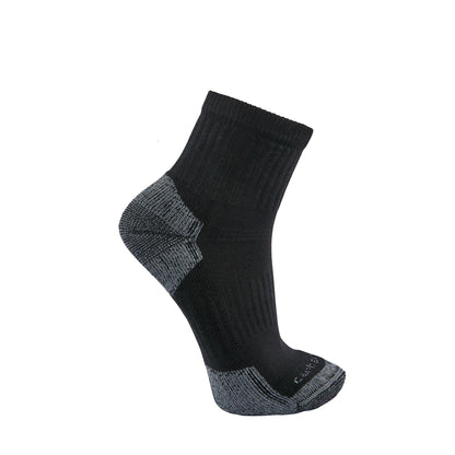 Mens - Midweight Cotton Blend Quarter Sock 3 Pack