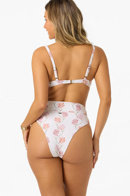 Ivy Floral Seashell Bra