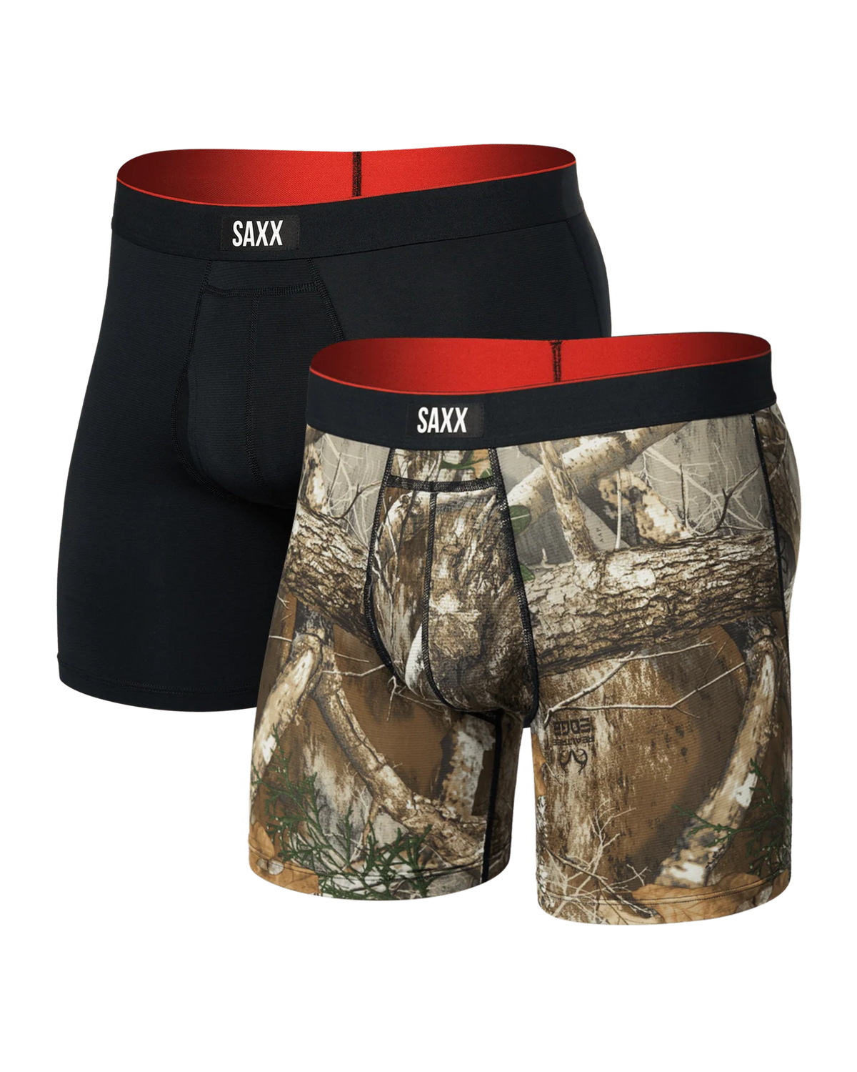 Multi-Sport Mesh Boxer Brief Fly 2 Pack