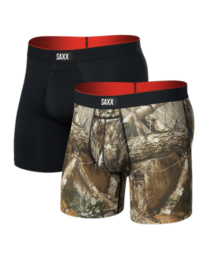 Multi-Sport Mesh Boxer Brief Fly 2 Pack