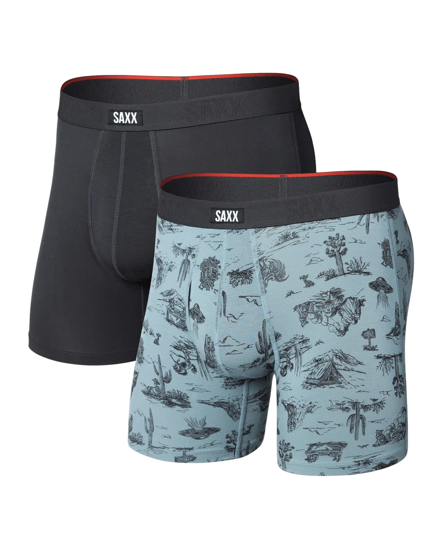 .VIBE Super Soft Boxer Brief 2 Pack