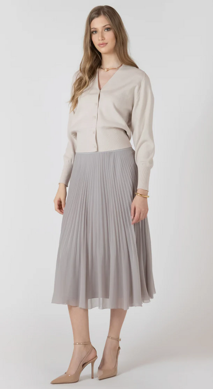 Clean Button Front Cardigan