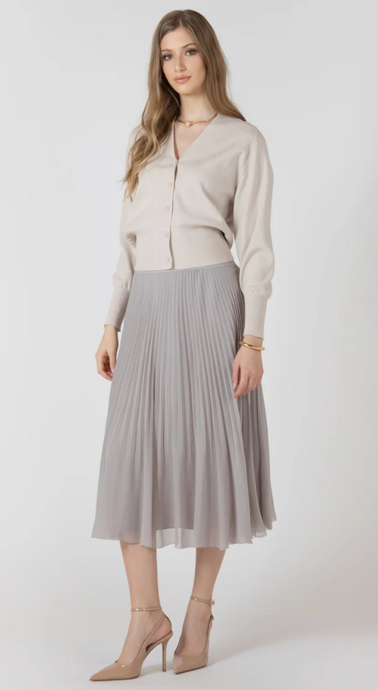 Clean Button Front Cardigan