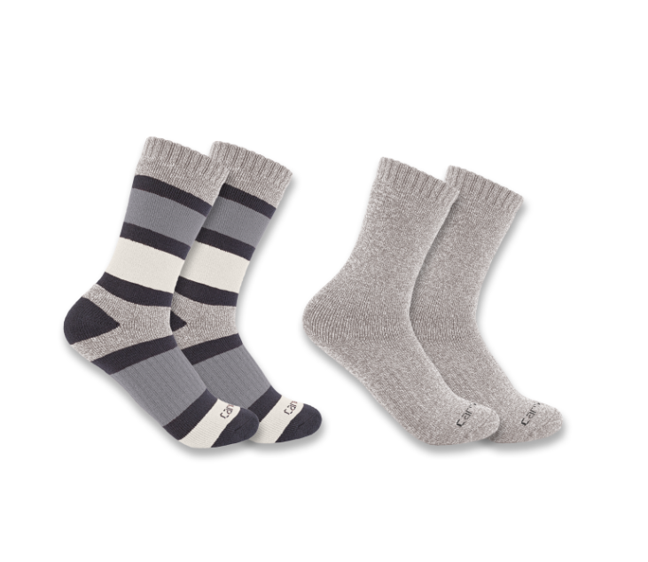 Womens - Heavyweight Crew Sock 2 Pack