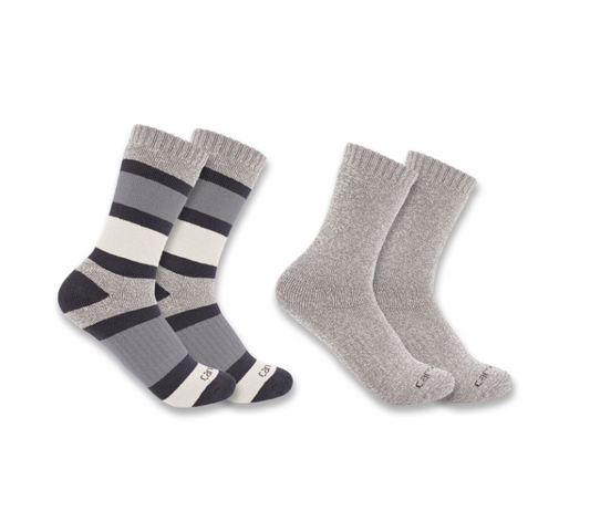 Womens - Heavyweight Crew Sock 2 Pack
