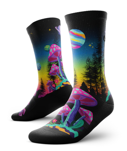 Shiitake Shenanigans Crew Sock