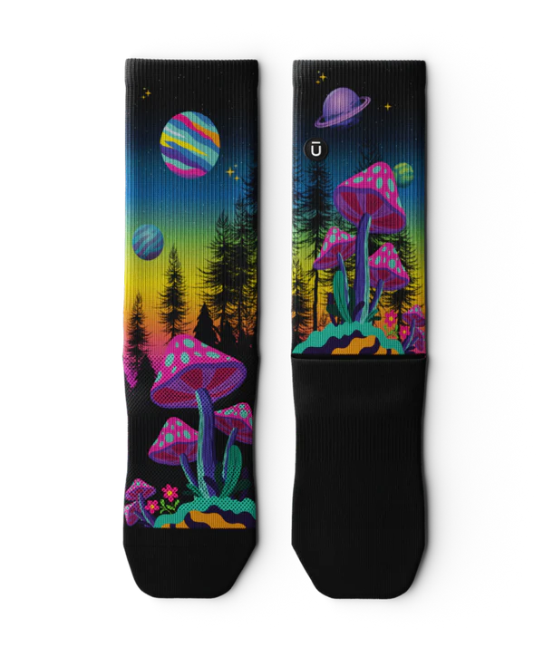 Shiitake Shenanigans Crew Sock