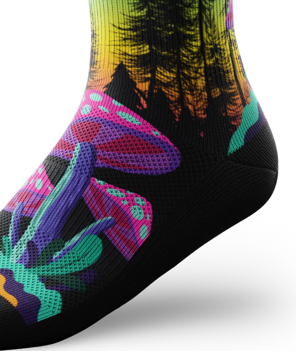 Shiitake Shenanigans Crew Sock
