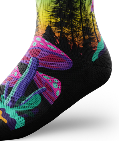 Shiitake Shenanigans Crew Sock