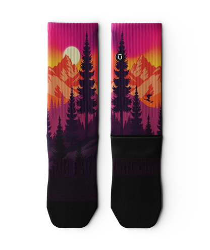 Skis The Limit Crew Sock