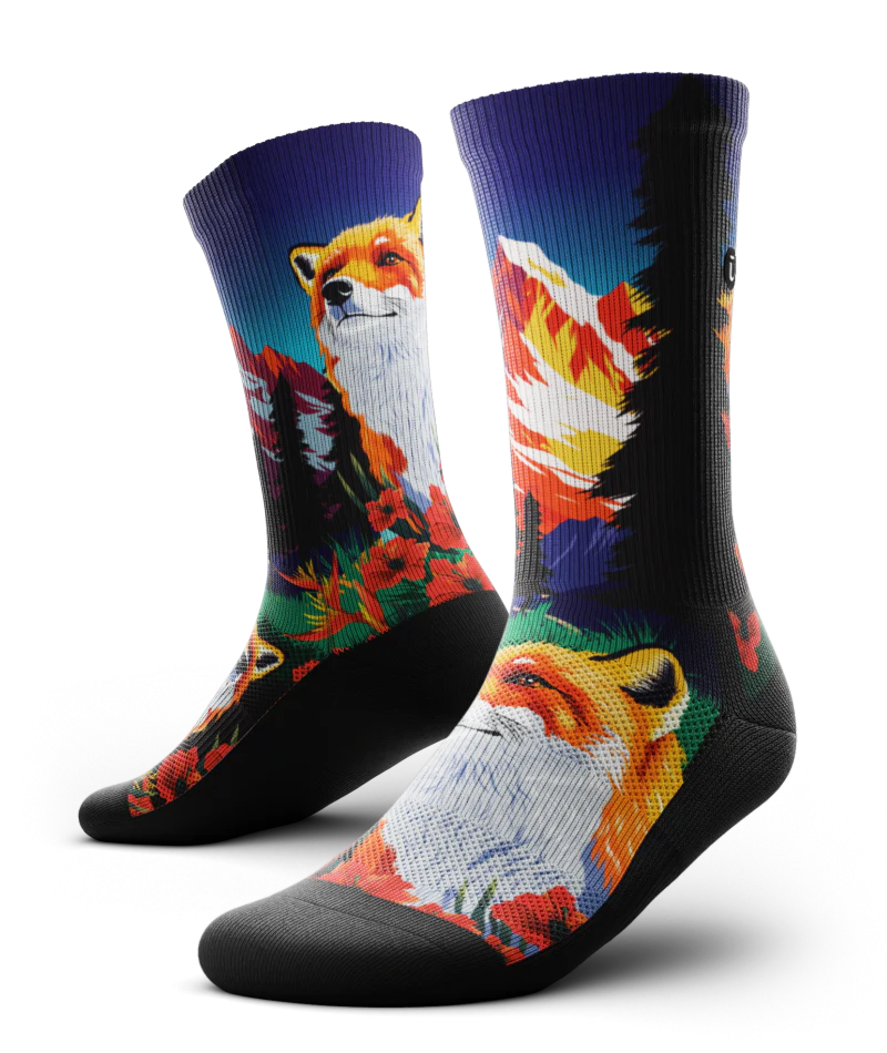 Spirit Fox Crew Sock