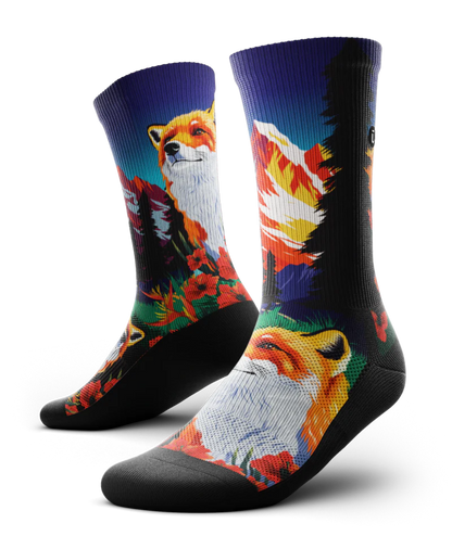 Spirit Fox Crew Sock