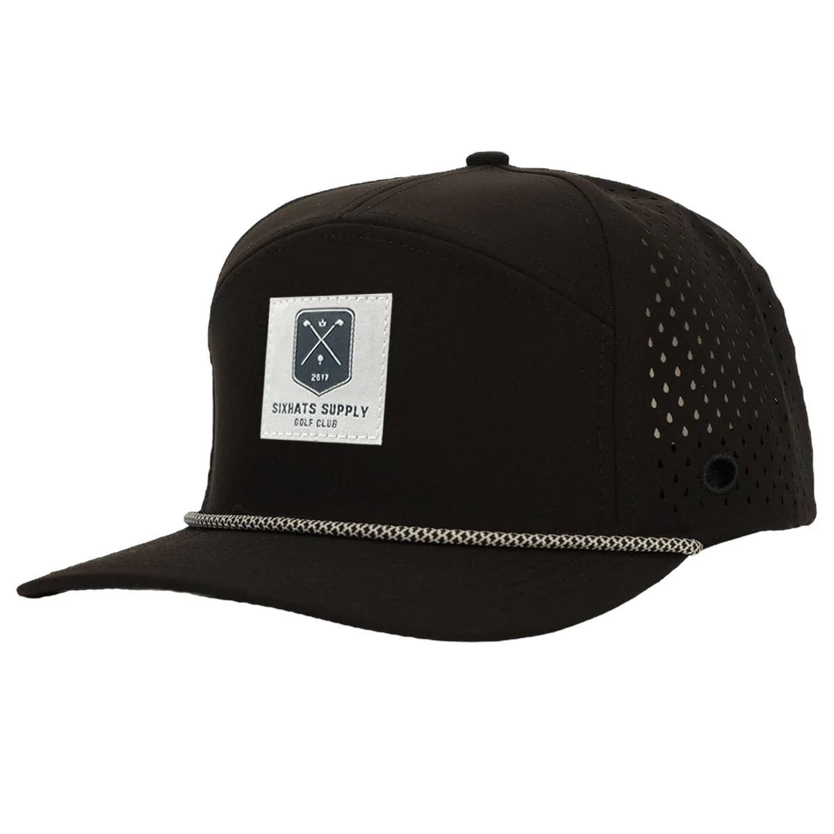 Golf Patch Tradesman Tee Holder Hat - with Magnetic Ball Marker