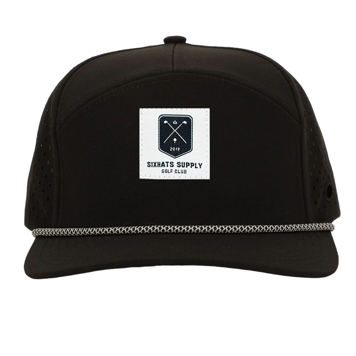 Golf Patch Tradesman Tee Holder Hat - with Magnetic Ball Marker